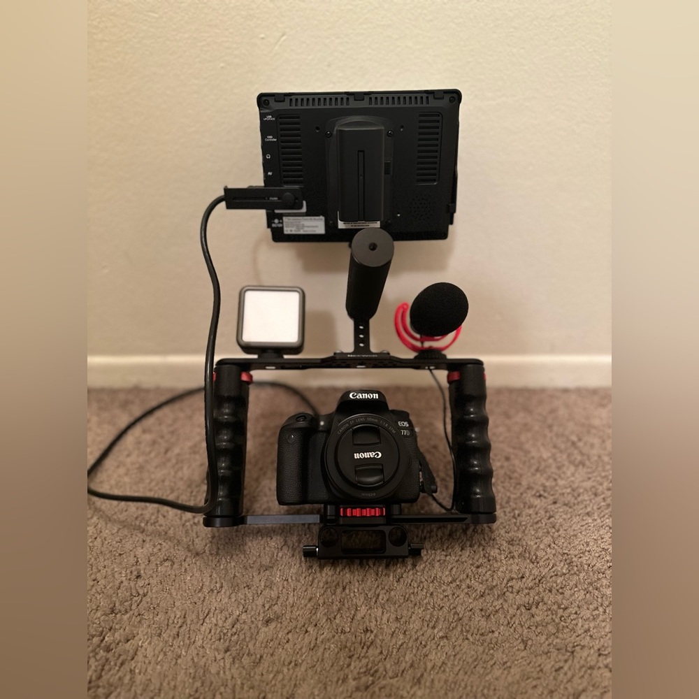 FULL CANON 77D VIDEOGRAPHY SETUP